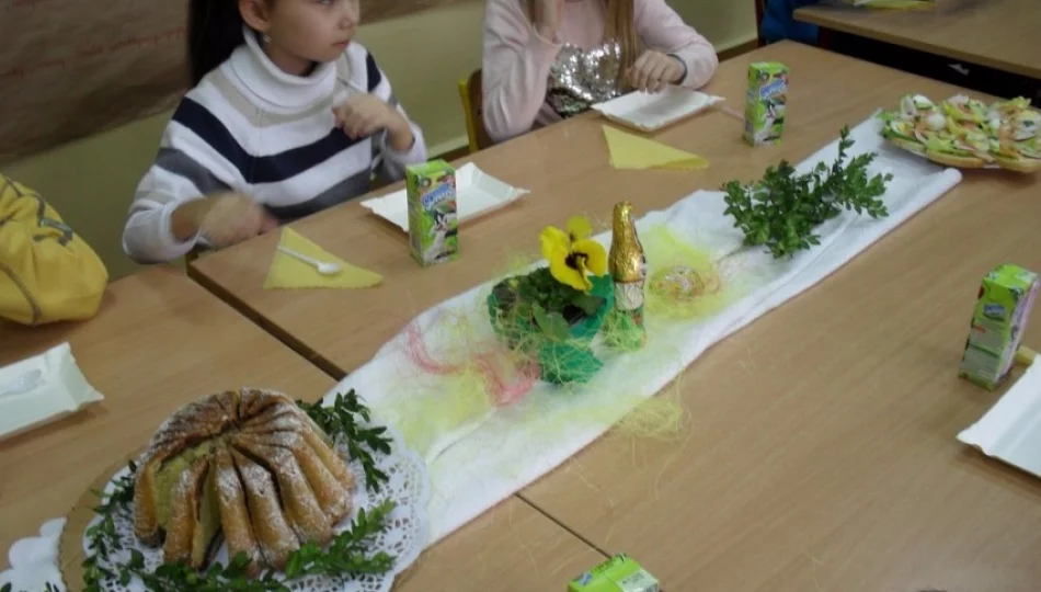 „Szukanie pisanek” w Zespole Szkół w Pisarzowej - zdjęcie 1