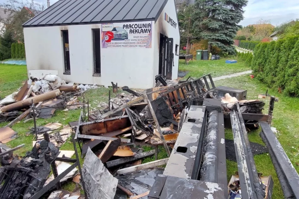 Ruszyła zbiórka na odbudowę firmy po pożarze - zdjęcie 4