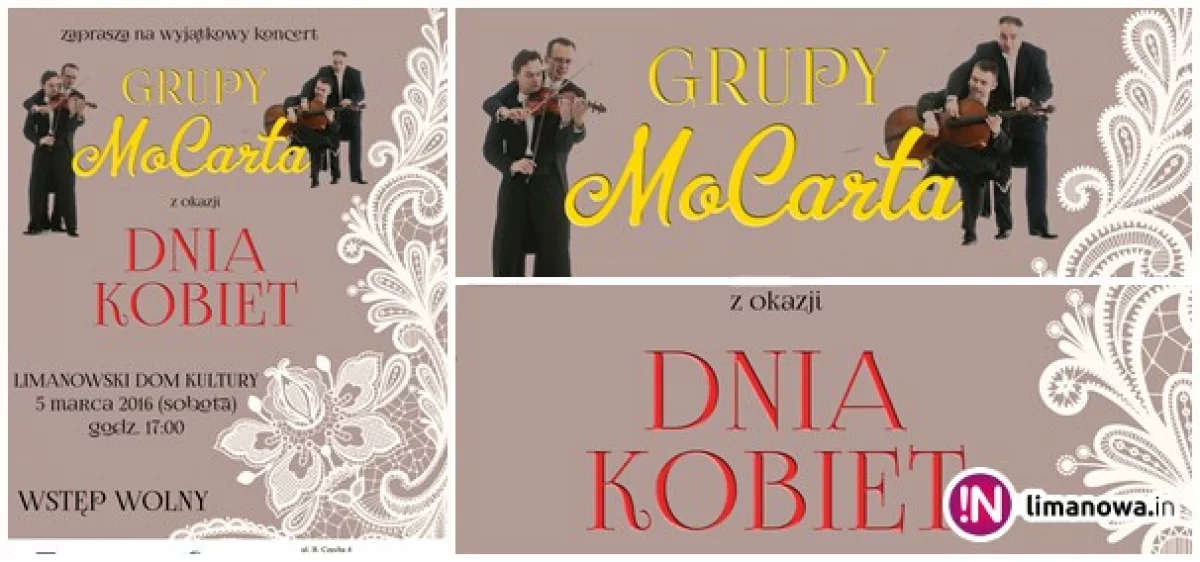 Koncert Grupy MoCarta z okazji Dnia Kobiet