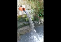 Zrzut ścieków do gorczańskiego potoku - zdjęcie główne