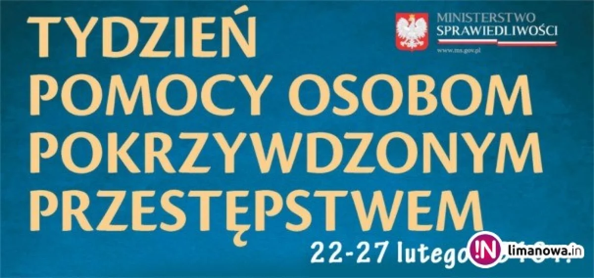 Tydzień Pomocy Osobom Pokrzywdzonym Przestępstwem