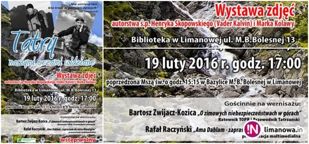 „Tatry naszymi oczami widziane” – wystawa fotograficzna