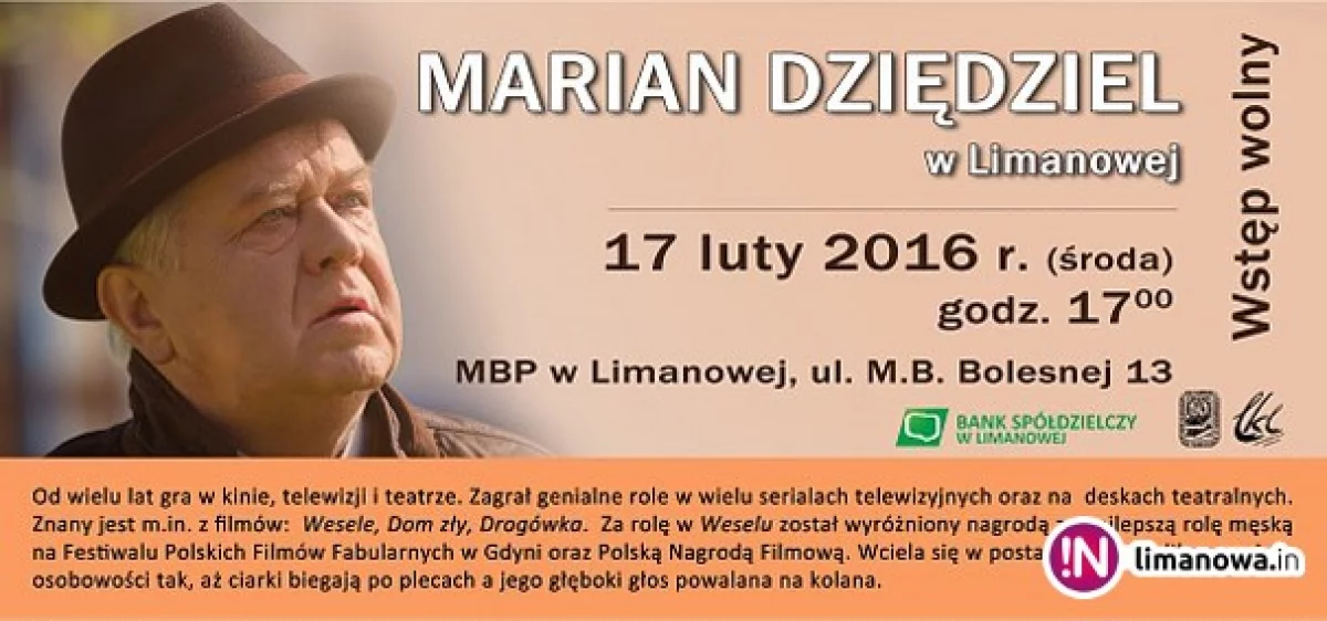 Marian Dziędziel w MBP