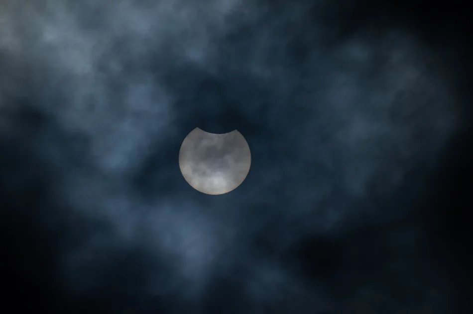 Tak wyglądało zaćmienie Słońca - zdjęcie 2