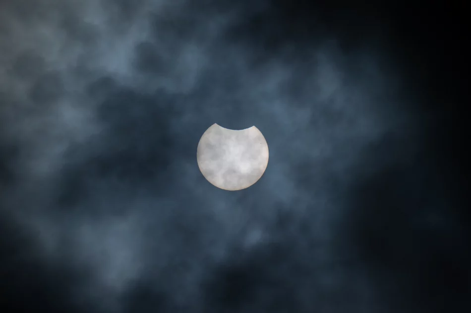 Tak wyglądało zaćmienie Słońca - zdjęcie 3