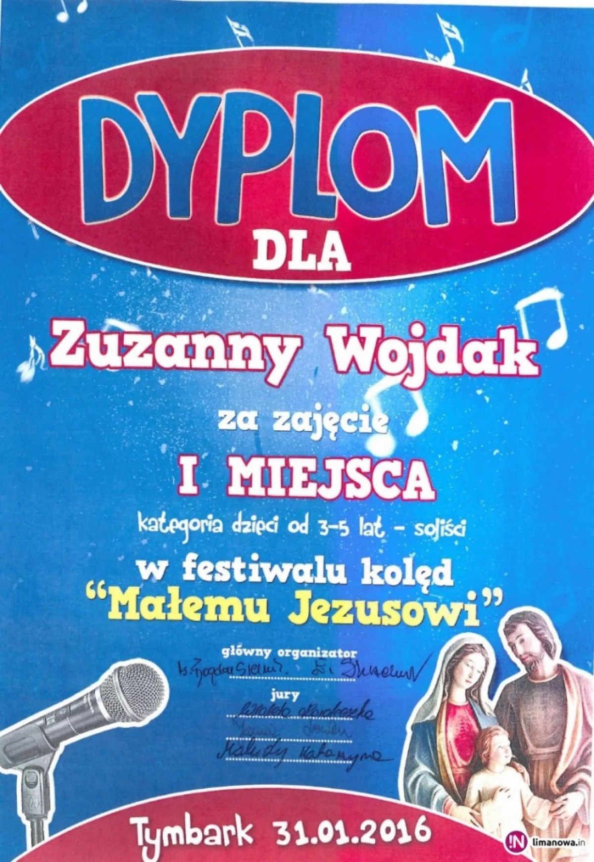 I miejsce Zuzanny Wojdak