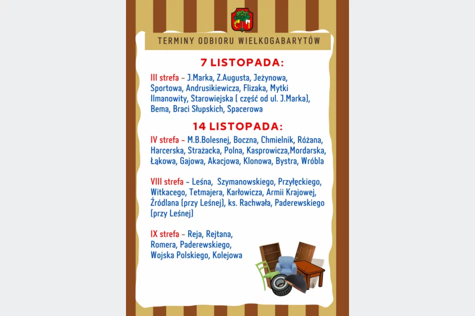 Odbiór "gabarytów" w mieście - trzeba zgłosić odpady - zdjęcie 3