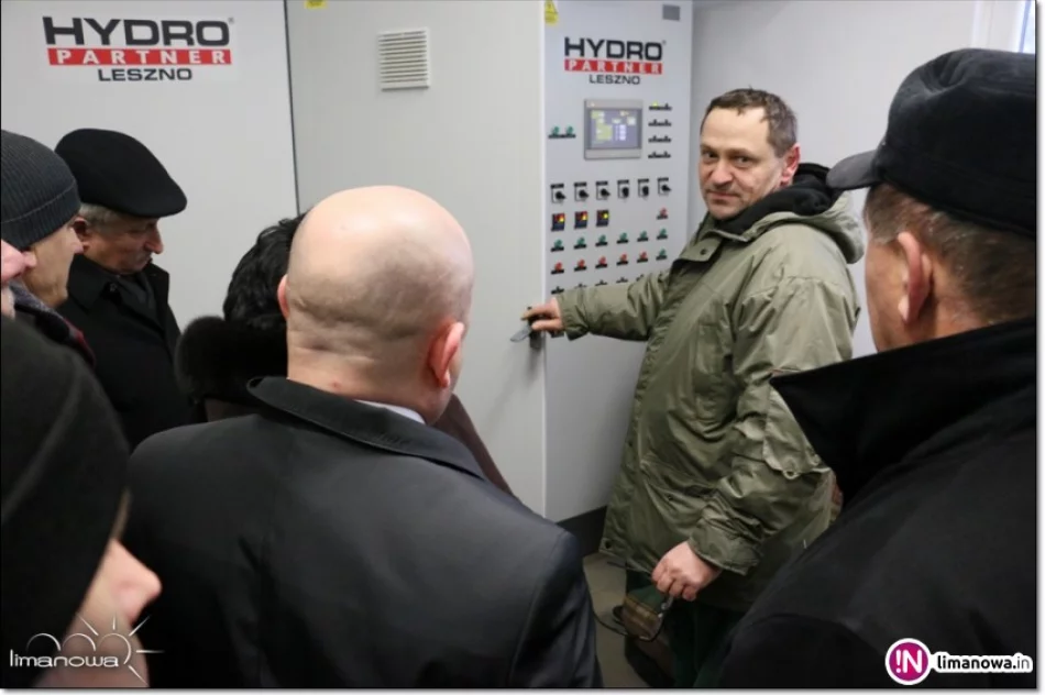 Wizyta Radnych Miasta Limanowa na oczyszczalni ścieków - zdjęcie 4