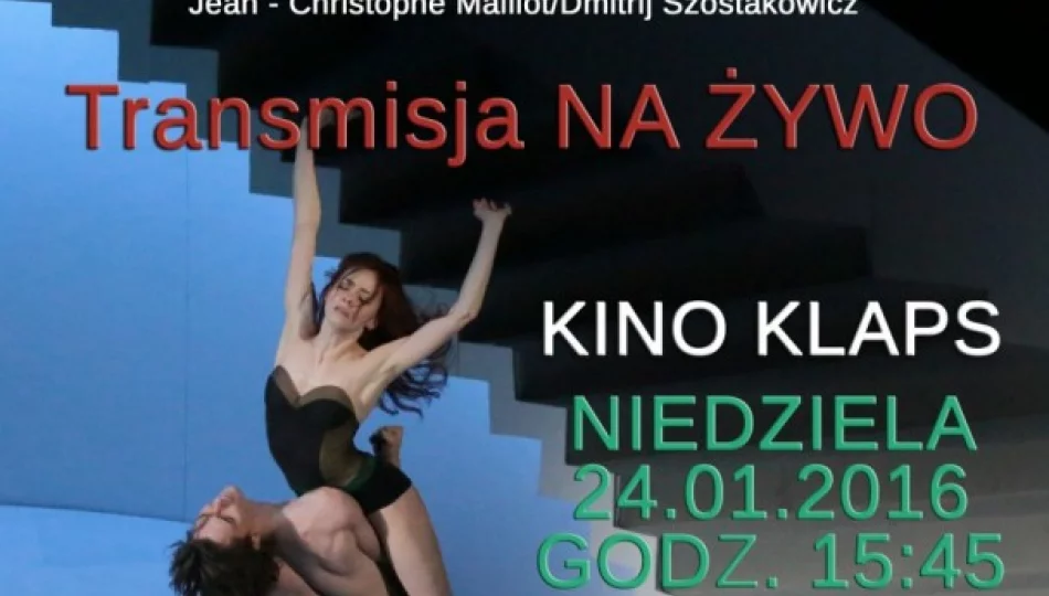 „POSKROMIENIE ZŁOŚNICY” - transmisja NA ŻYWO baletu z Moskwy 24 stycznia w kinie Klaps! - zdjęcie 1
