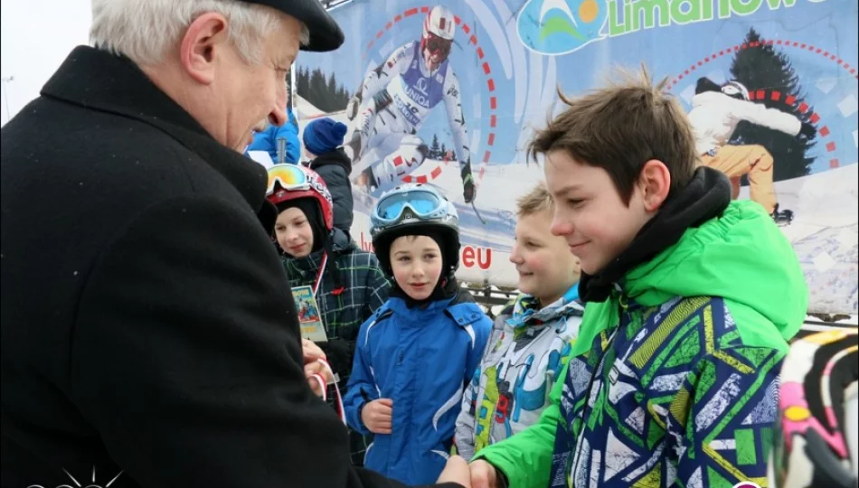 XI Slalom Gigant o Puchar Burmistrza Miasta Limanowa - zjeżdżali mali i duzi - zdjęcie 1