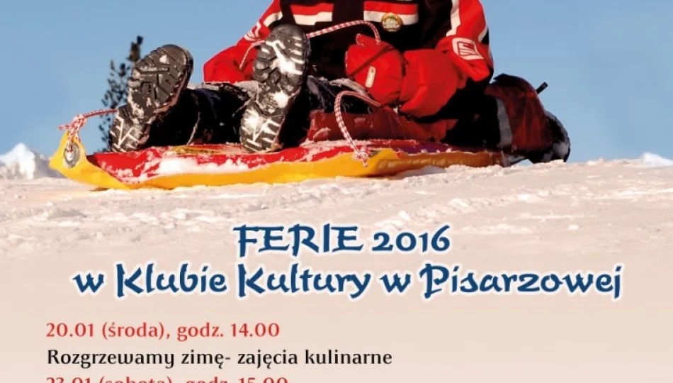 Ferie pełne atrakcji w świetlicach gminnych! - zdjęcie 1