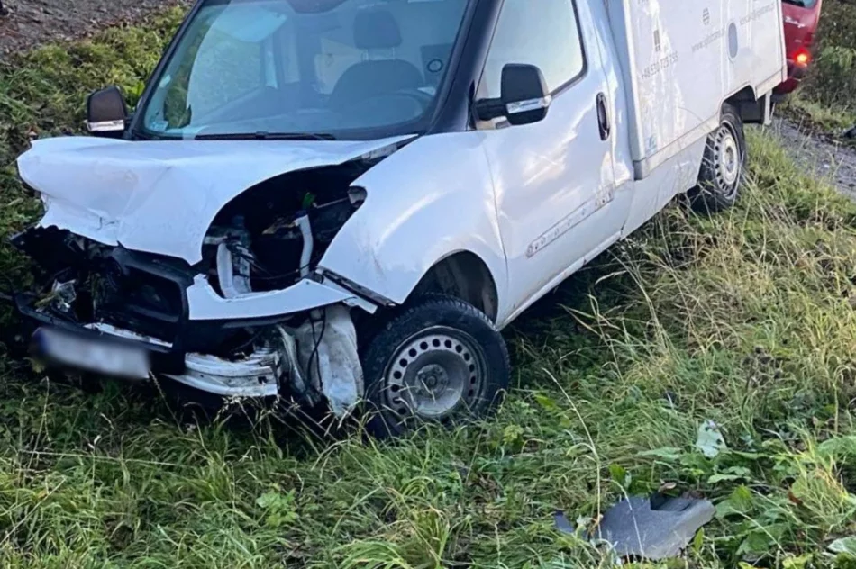 Pojazd wypadł z jezdni i uderzył w bariery - zdjęcie 3