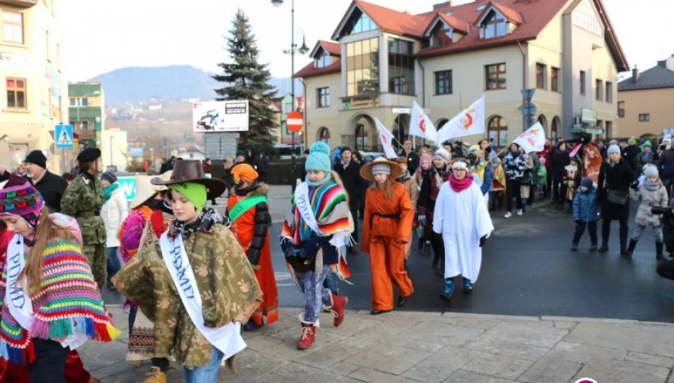 Kolorowy Orszak Trzech Króli przeszedł ulicami miasta - zdjęcie 1