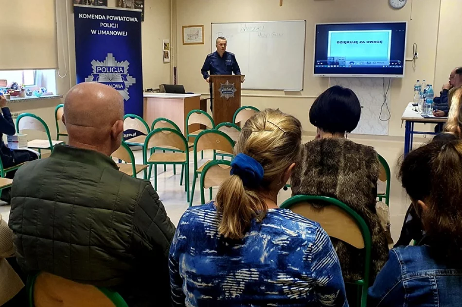 Policjanci rozmawiali z mieszkańcami o bezpieczeństwie - zdjęcie 2