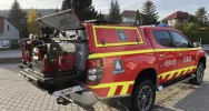 Strażacy cieszą się z nowego pojazdu - zdjęcie 3