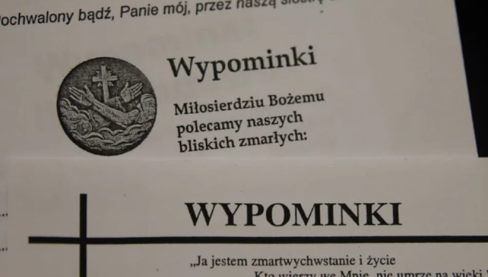 Wypominki - prezent dla dusz - zdjęcie 1