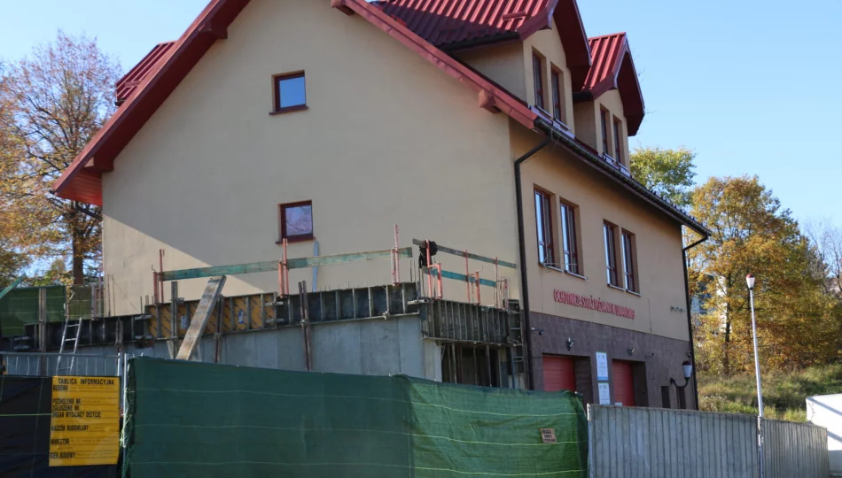 Trwa rozbudowa remizy - zdjęcie 1