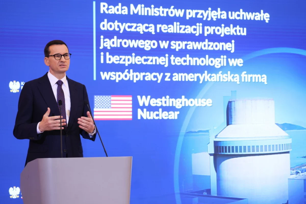 Budowa elektrowni jądrowych w Polsce; pierwszą elektrownię wybudują Amerykanie