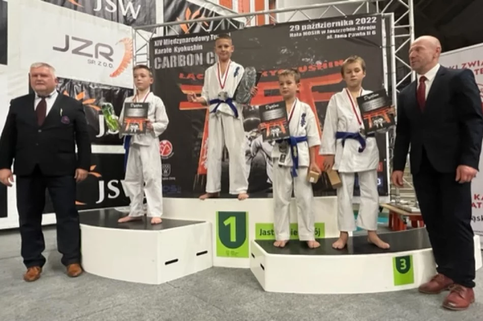 9 medali dla karateków ARS Klub Kyokushiniai – Limanowa na Międzynarodowym Turnieju Karate Kyokushin CARBON CUP w Jastrzębiu Zdroju - zdjęcie 7