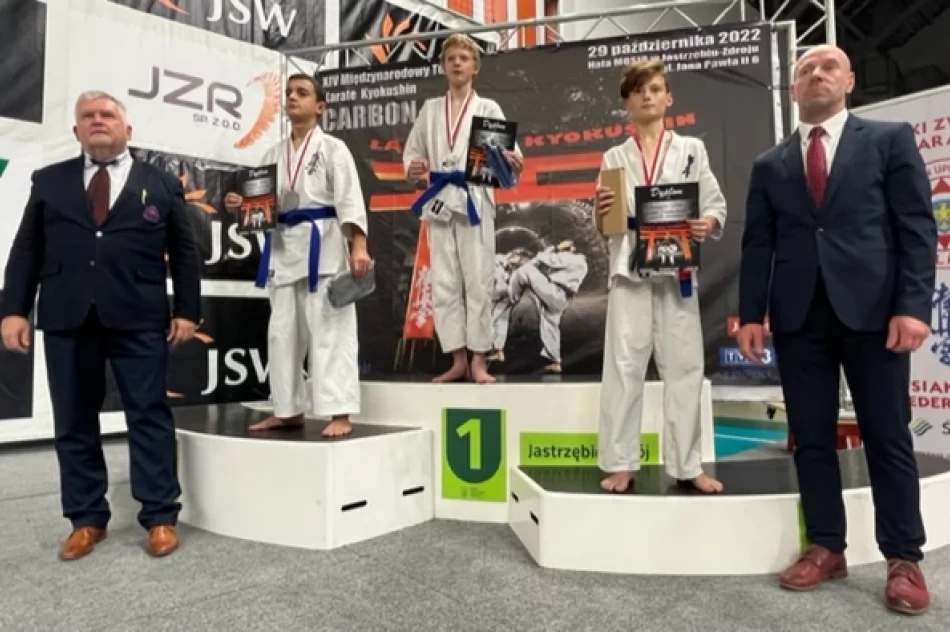 9 medali dla karateków ARS Klub Kyokushiniai – Limanowa na Międzynarodowym Turnieju Karate Kyokushin CARBON CUP w Jastrzębiu Zdroju - zdjęcie 9