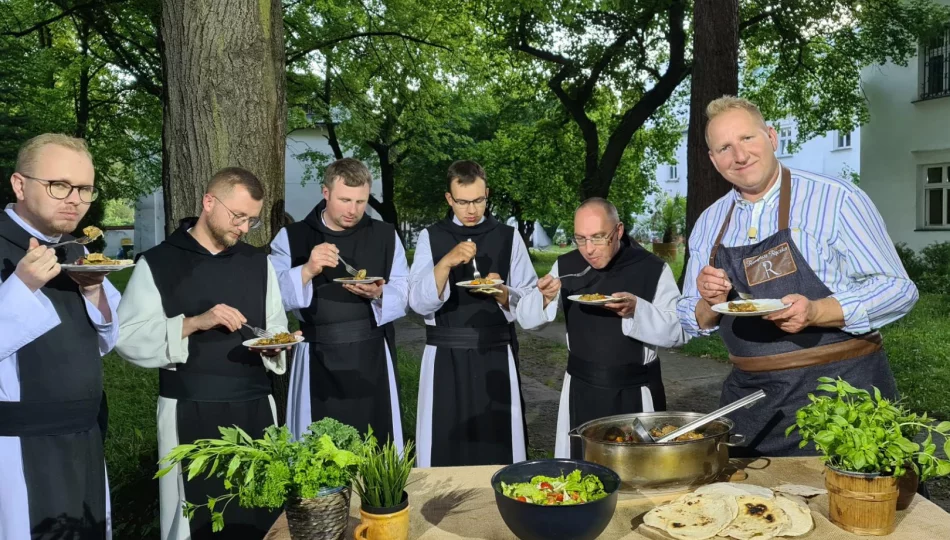 „Klasztorne smaki” u Cystersów na telewizyjnej antenie - zdjęcie 1