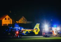 Upadek z wysokości, na pomoc LPR - zdjęcie główne