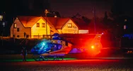 Upadek z wysokości, na pomoc LPR - zdjęcie 4