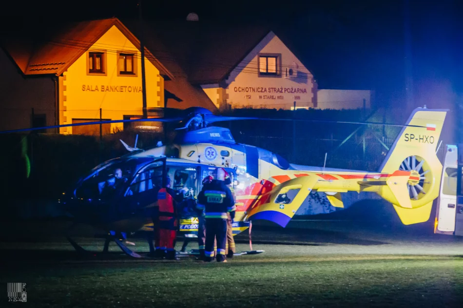 Upadek z wysokości, na pomoc LPR - zdjęcie 7