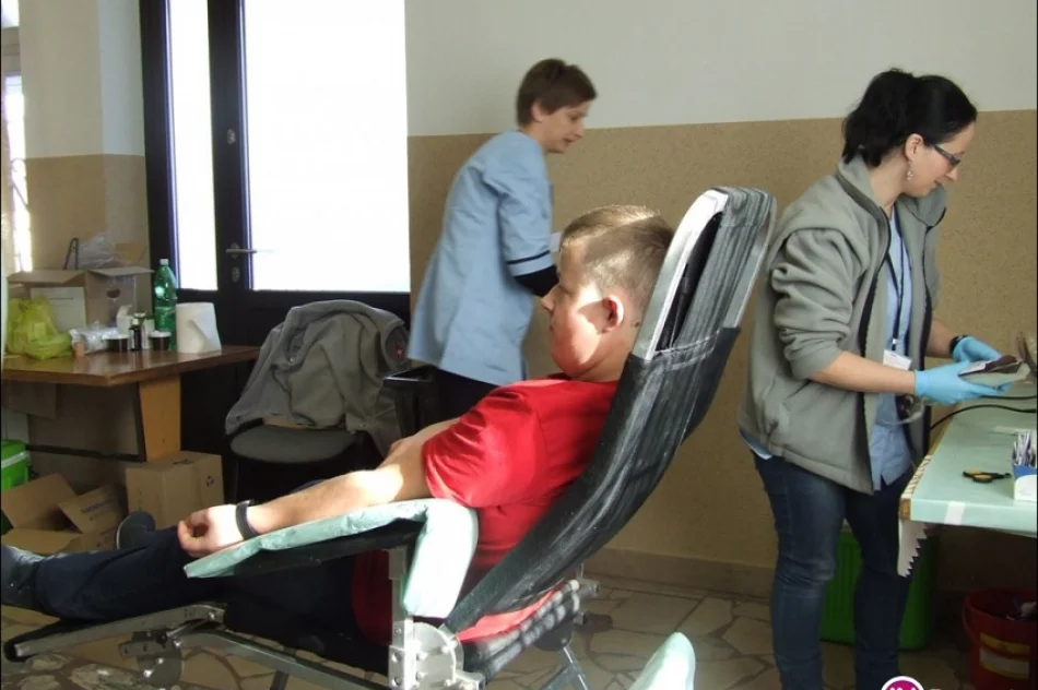 Akcja krwiodawstwa OSP Łososina Górna - zdjęcie 3