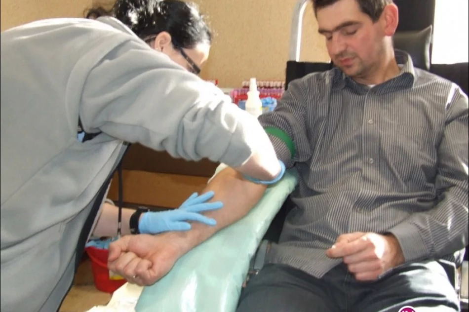 Akcja krwiodawstwa OSP Łososina Górna - zdjęcie 4