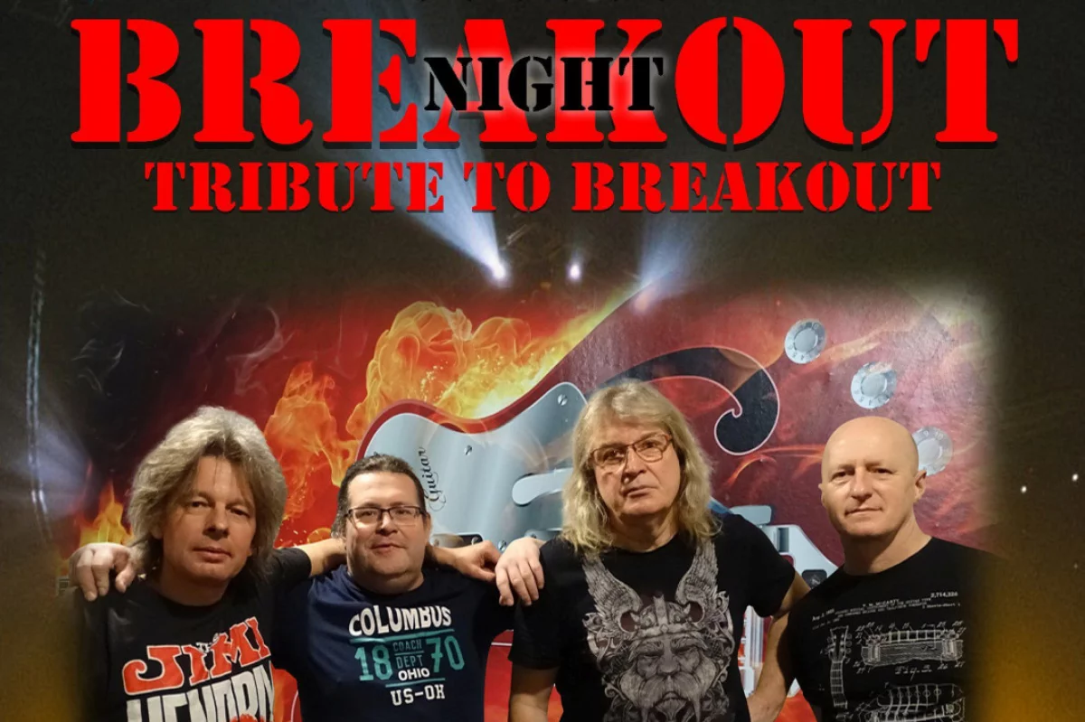 Breakout Night tribute to BREAKOUT - 11 listopada koncert w Muzycznym Folwarku w Mszanie Dolnej 