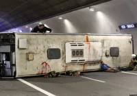 ​Ćwiczenia służb w nowym tunelu na Zakopiance - zdjęcie główne