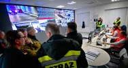 ​Ćwiczenia służb w nowym tunelu na Zakopiance - zdjęcie 2