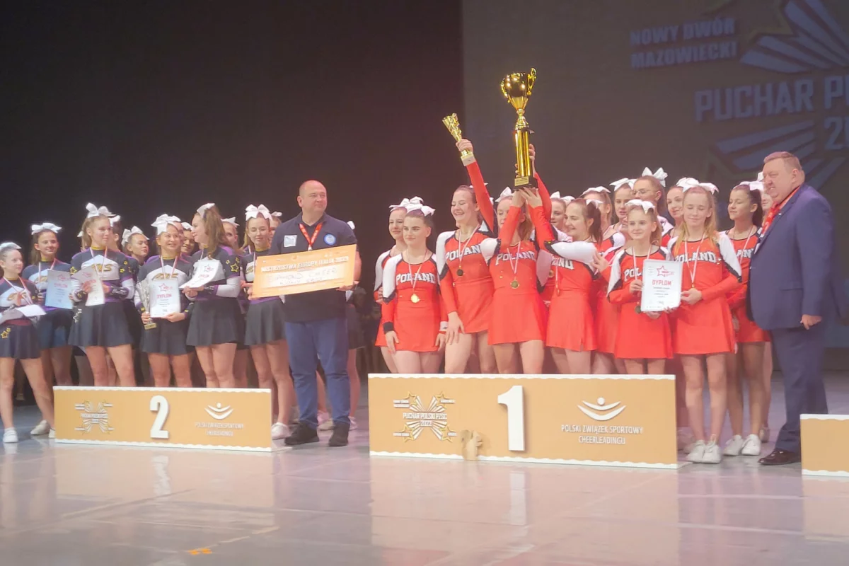 Cheerleaderki wśród najlepszych w Polsce