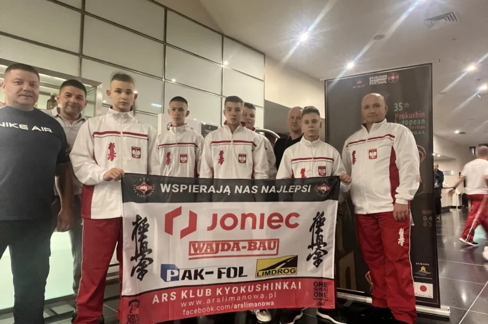 Trójka Limanowian BRĄZOWYMI MEDALISTAMI 35 Mistrzostw Europy KARATE KYOKUSHIN w Lizbonie - zdjęcie 5