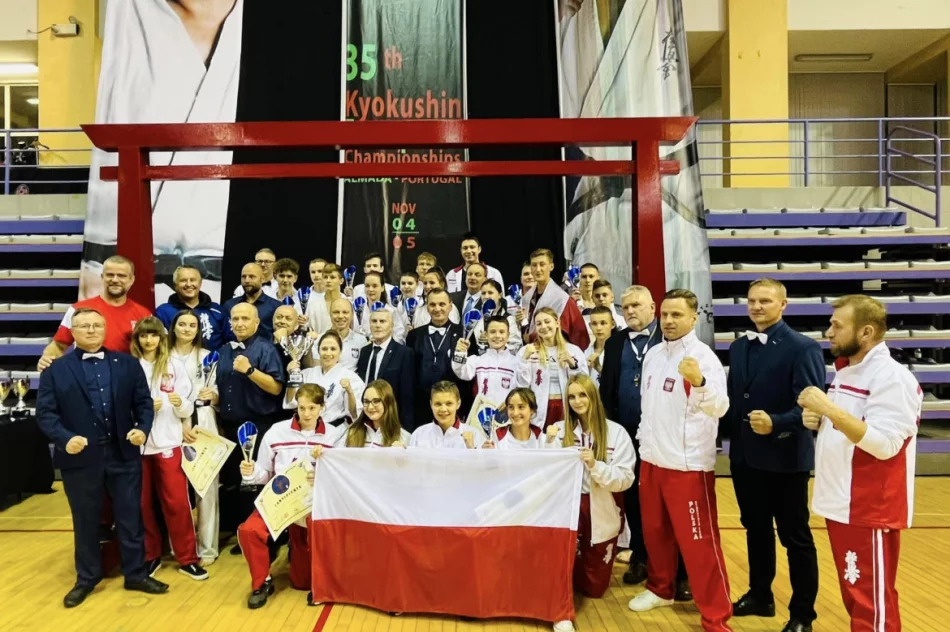 Trójka Limanowian BRĄZOWYMI MEDALISTAMI 35 Mistrzostw Europy KARATE KYOKUSHIN w Lizbonie - zdjęcie 8
