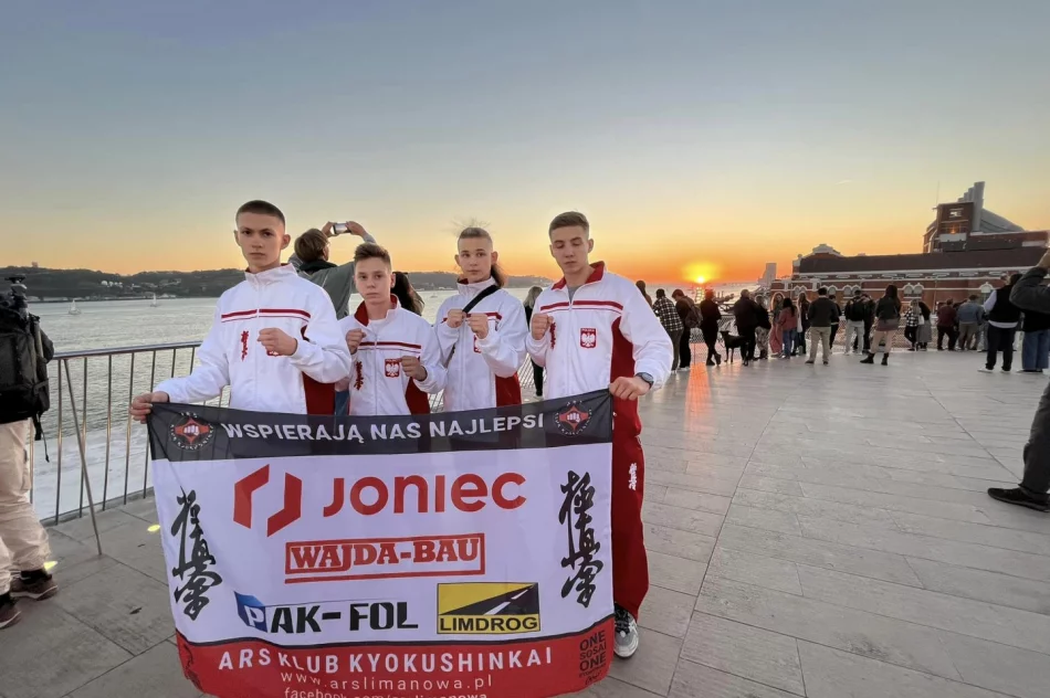 Trójka Limanowian BRĄZOWYMI MEDALISTAMI 35 Mistrzostw Europy KARATE KYOKUSHIN w Lizbonie - zdjęcie 16