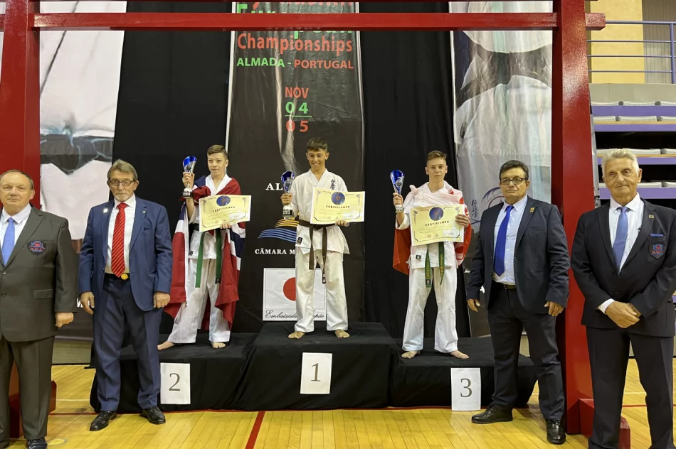 Trójka Limanowian BRĄZOWYMI MEDALISTAMI 35 Mistrzostw Europy KARATE KYOKUSHIN w Lizbonie - zdjęcie 18