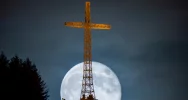 Dzisiejszy wschód Księżyca w Limanowej - zdjęcie 4