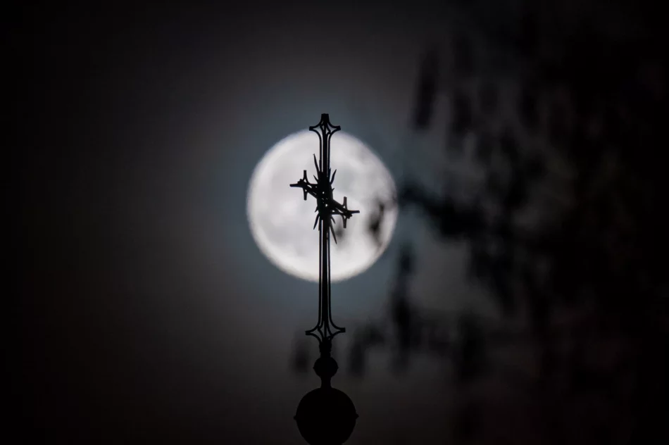 Dzisiejszy wschód Księżyca w Limanowej - zdjęcie 10