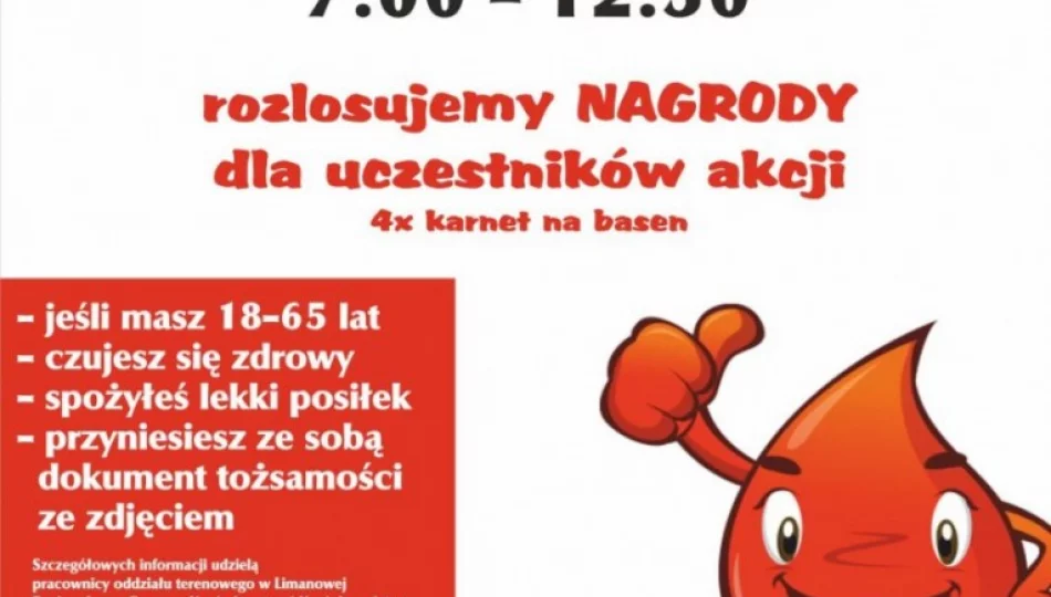 Strażacy OSP Łososina Górna zapraszają do udziału w akcji krwiodawstwa - zdjęcie 1