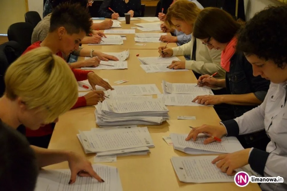 I Limanowskie Dyktando zakończone - zdjęcie 2