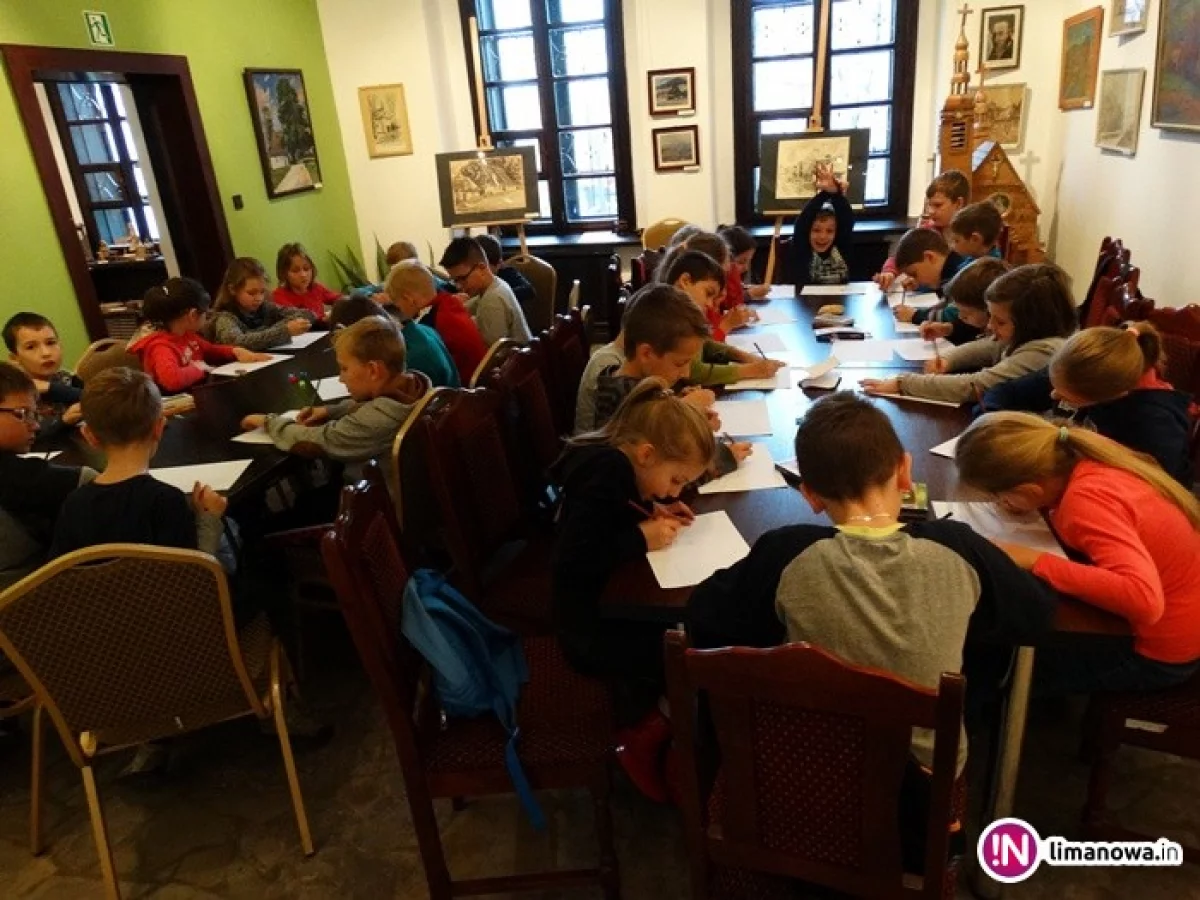 Dzieci malują legendarnego założyciela miasta Limanowa konkurs trwa!