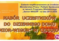 Nabór uczestników do Dziennego Domu „SENIOR-WIGOR” w Limanowej - zdjęcie główne
