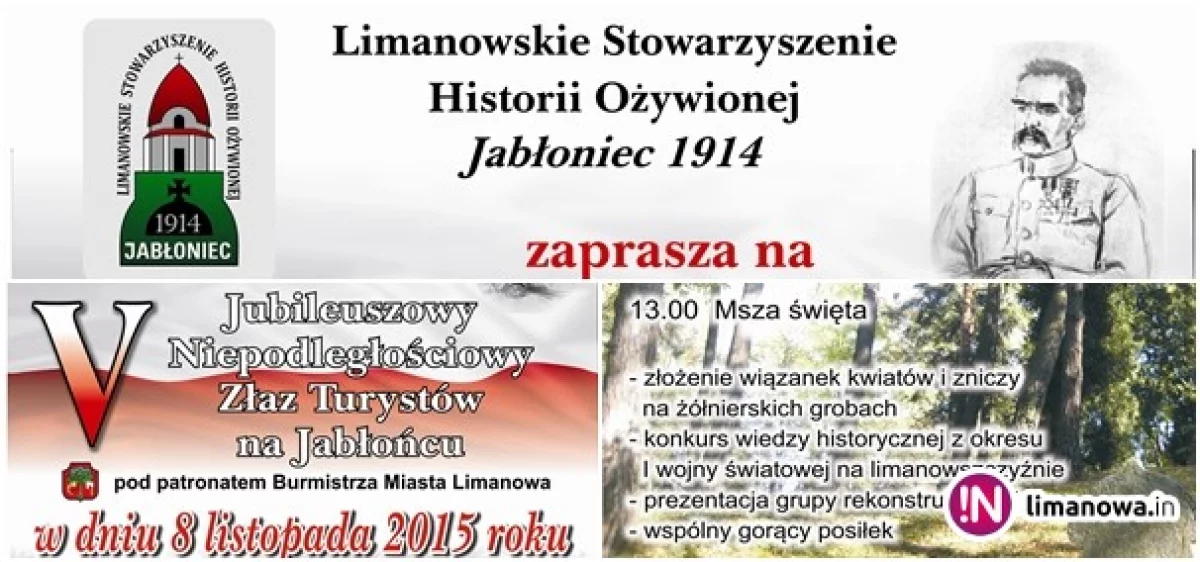 V Jubileuszowy Niepodległościowy Złaz Turystów na Jabłońcu