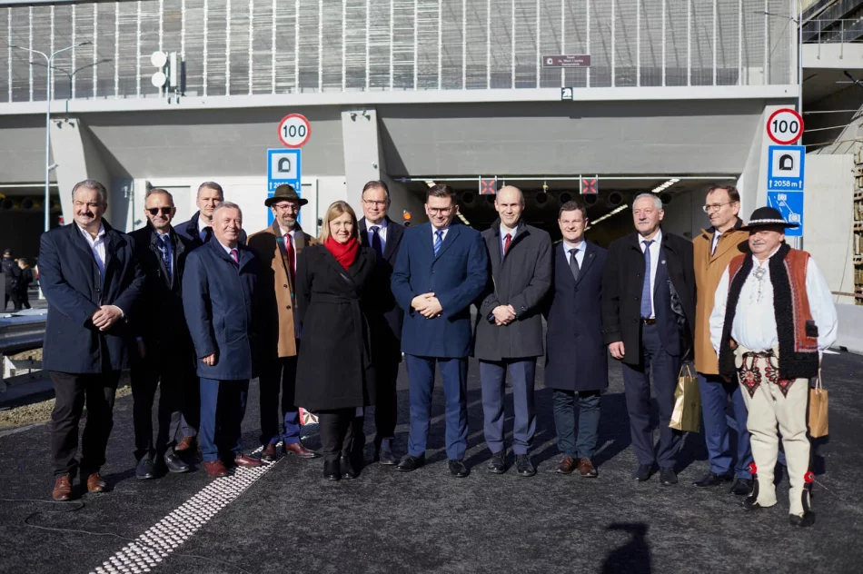 Tunel w ciągu Zakopianki został otwarty - zdjęcie 12