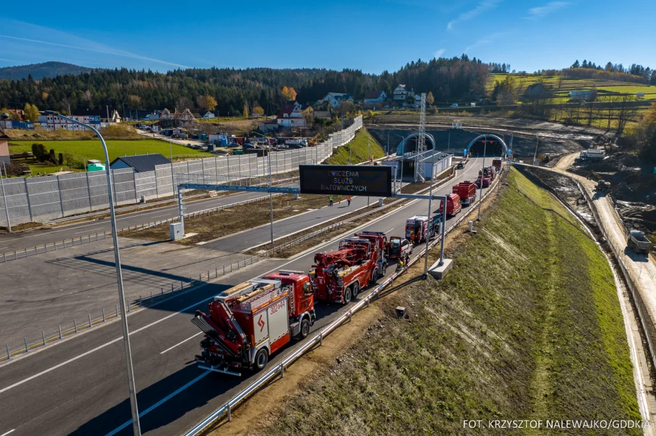 Tunel w ciągu Zakopianki został otwarty - zdjęcie 15