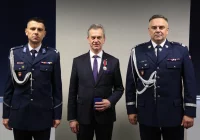 Starosta ze złotym medalem od policji - zdjęcie główne