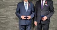 Starosta ze złotym medalem od policji - zdjęcie 2