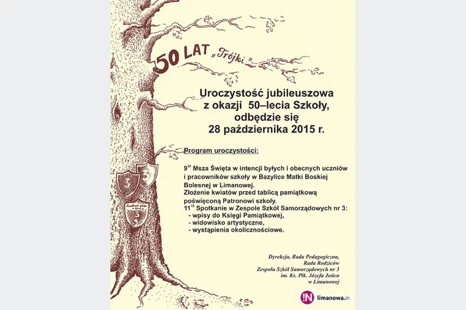 Złoty Jubileusz limanowskiej „Trójki” - zdjęcie 3